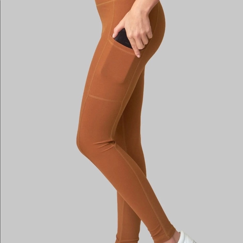 Wolven Pocket Turmeric Legging